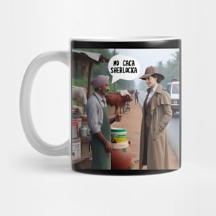 No caca Sherlocka Mug